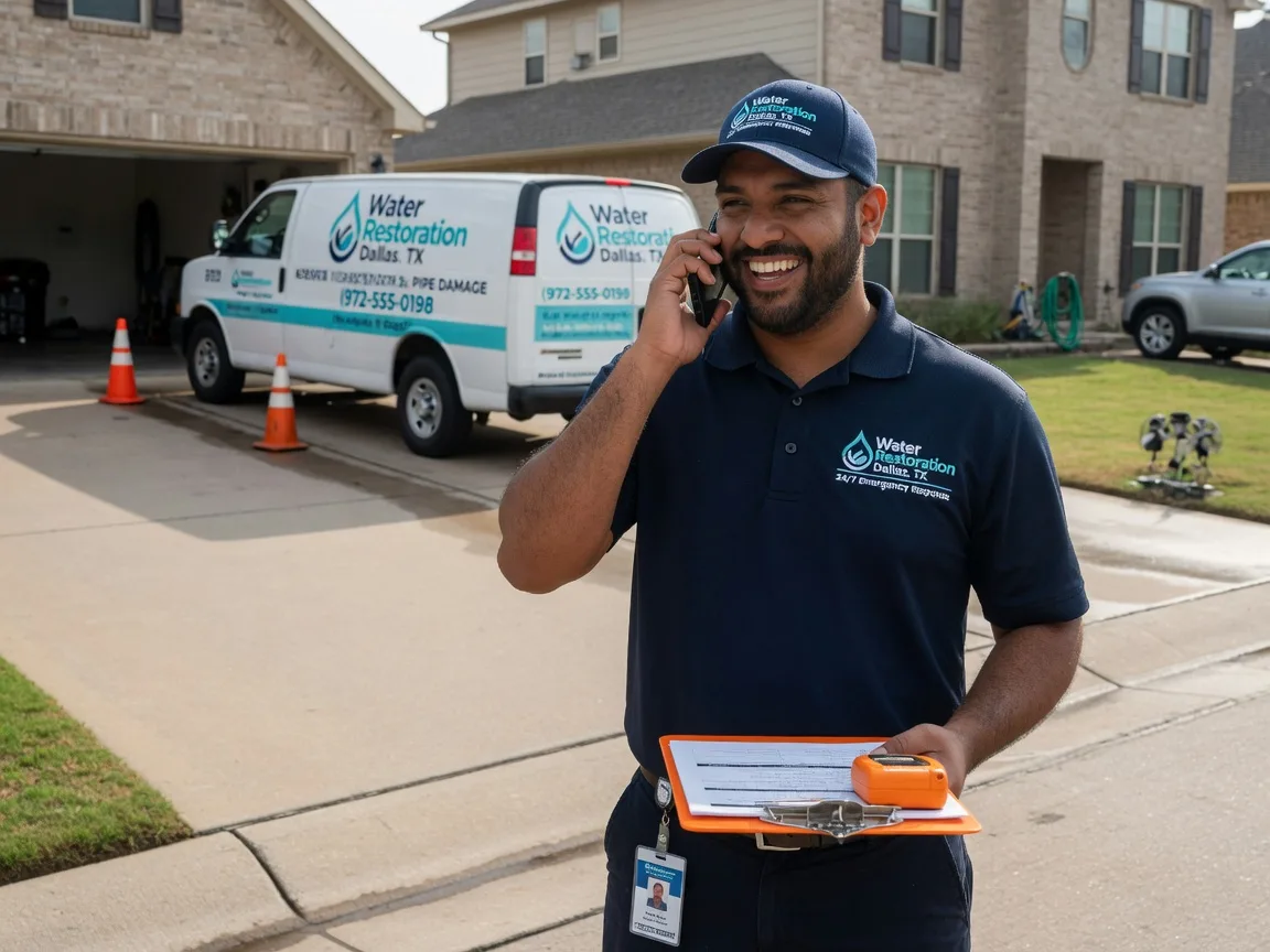 Burst Pipe Water Cleanup in Falmouth, IN